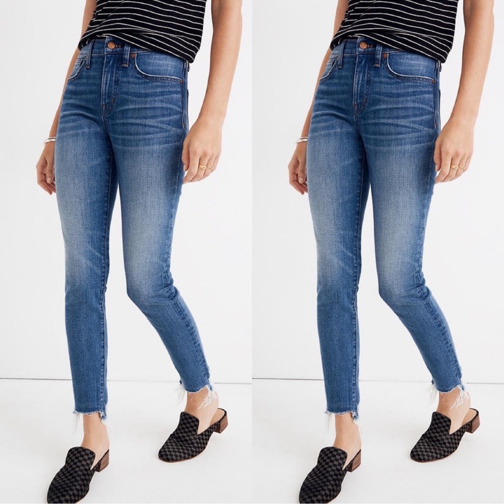 NWOT Madewell 9’’ High Rise Skinny Crop